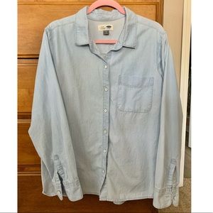 Old Navy Light Denim Shirt